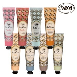 【正規品】SABON ハンドクリーム 30ml[デリケートジャスミン ホワイトティー グリーンローズ パチュリラベンダーバニラ ラベンダーアップル ローズティー シトラスブロッサム]