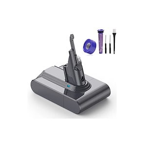 ダイソン V7 バッテリー 4000mAh Sv11 ダイソン掃除機バッテリー 21.6V Dyson V7部品互換【フィルター*2＋掃除用ブラシ*1＋ネジ*2】だいそんそうじき 交換バッテリー HH