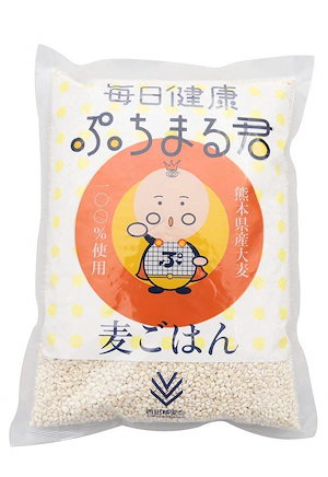 西田精麦 毎日健康 ぷちまる君 1kg 熊本県産 大麦 水溶性食物繊維