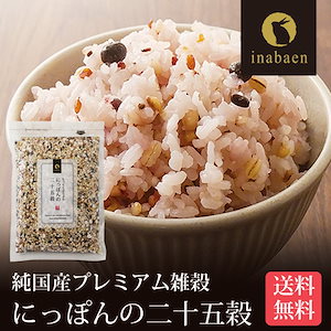 雑穀米 国産 にっぽんの二十五穀 450g もち麦 国産もち麦【SIN】