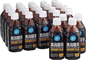 [Amazonブランド]Happy Belly 黒烏龍茶 350ml24本