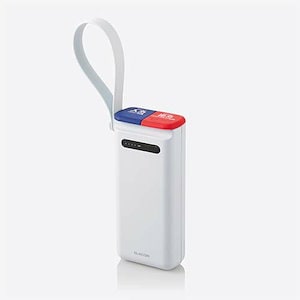 リン酸鉄モバイルバッテリー 30000mAh C1 A1 USB Power Delivery USB-A出力1ポート USB-C入出力1ポート フック 防水 防塵 IP44 ライトグレー