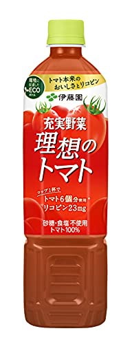 伊藤園 充実野菜 理想のトマト 740g15本 エコボトル