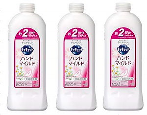 花王 キュキュットハンドマイルド カモミールの香り 詰替 370mL 3本セット