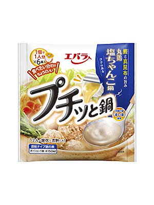 エバラ プチッと鍋 ちゃんこ鍋 (23g6個) 3袋