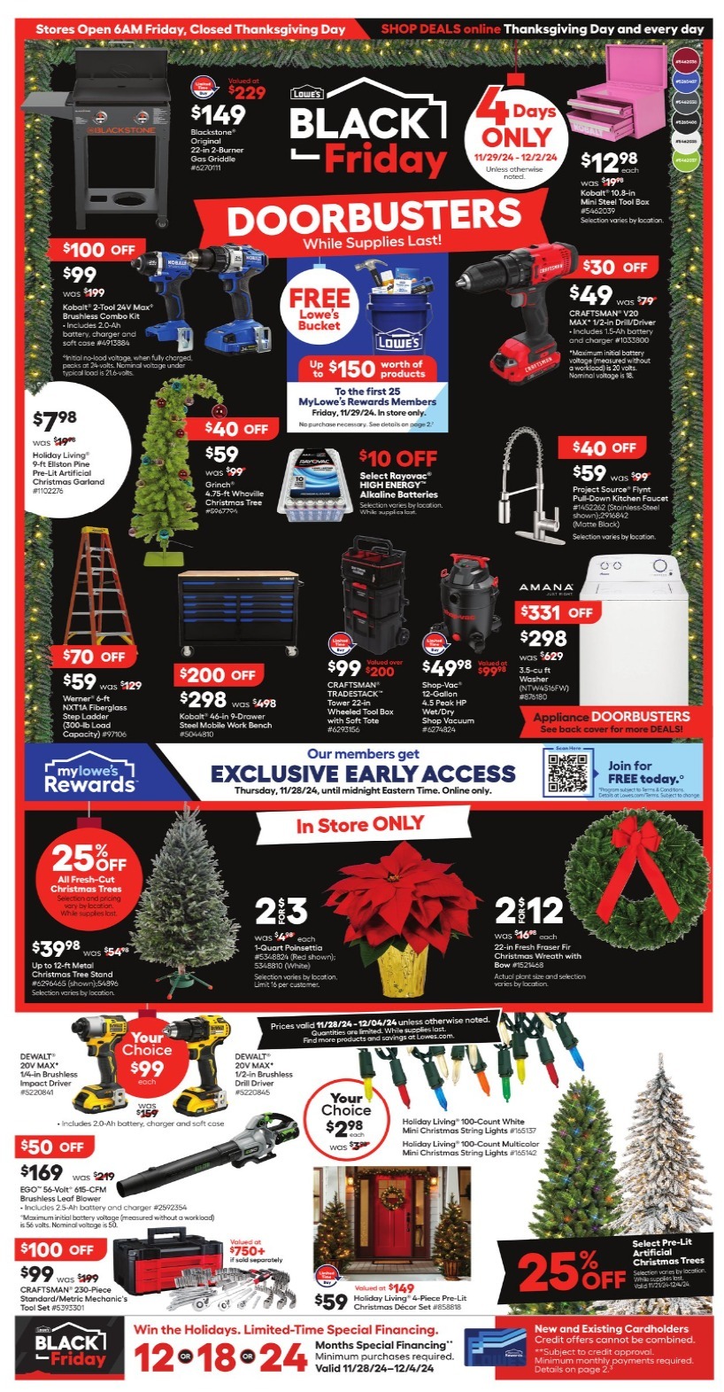 Lowe's Black Friday 2024 - Page 1