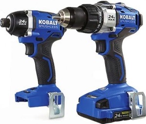 Kobalt 24-volt 2-Tool Brushless Power Tool Combo Kit