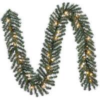 Holiday Living  9-ft Ellston Pine Pre-Lit Artificial Christmas Garland