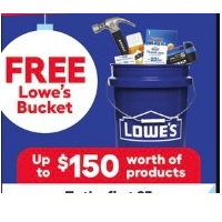 Up to $150 worth of product To the first 25 MyLowe's Rewards Members.