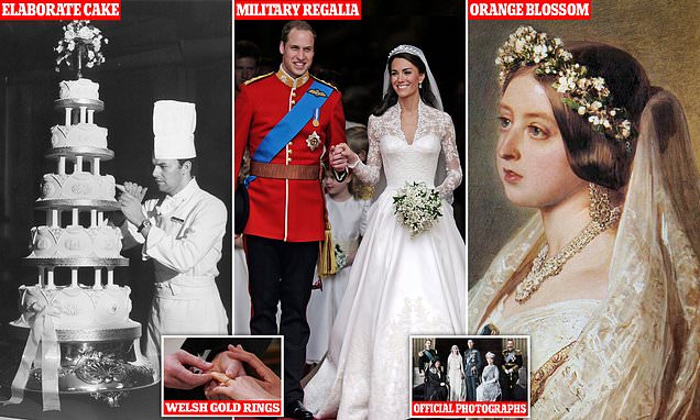 From Welsh gold rings to elaborate cakes: The fascinating royal wedding traditions -