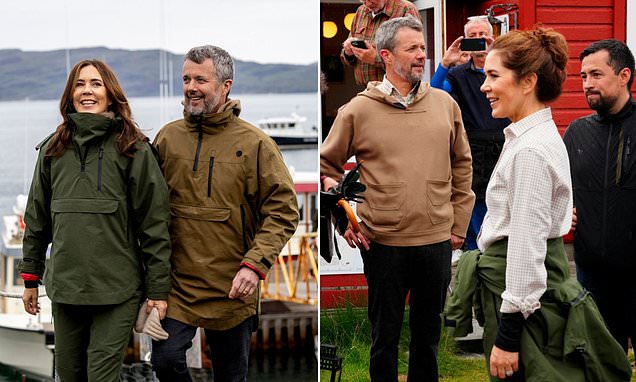 King Frederik X and Queen Mary of Denmark don sporty hiking ensembles to explore scenic