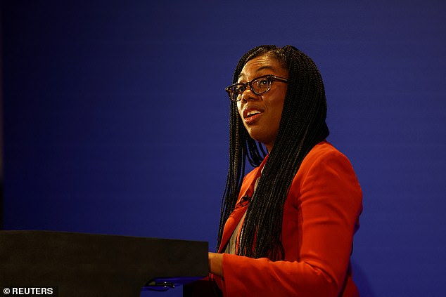 His remaining rival is former Women and Equalities Minister Kemi Badenoch