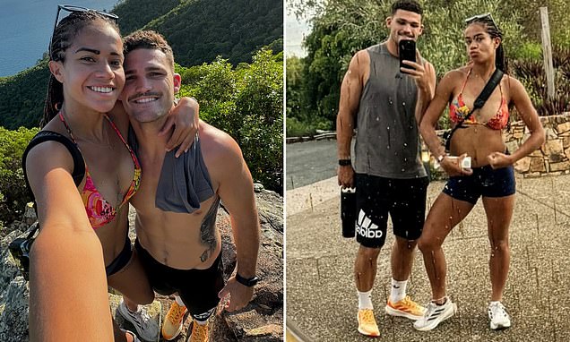 Nathan Cleary and Mary Fowler are every inch the loved-up couple as they enjoy a romantic