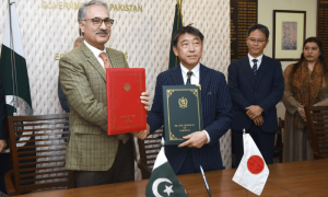 Japan provides $28m grants for maternal health, flood management projects in KP