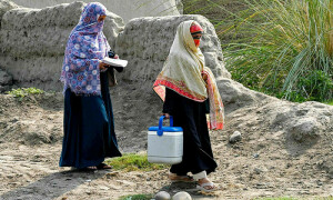 Court releases two men held for misbehaving with polio worker in Karachi’s Nazimabad