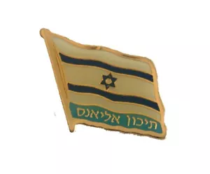 Alliance High School Tel Aviv Israel Flag Lapel Pin - Picture 1 of 3