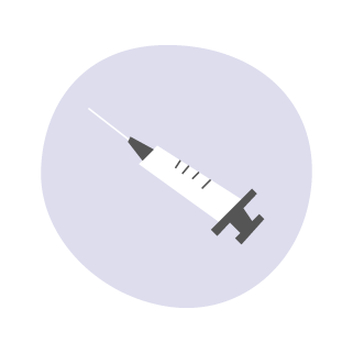 illustration of a syringe