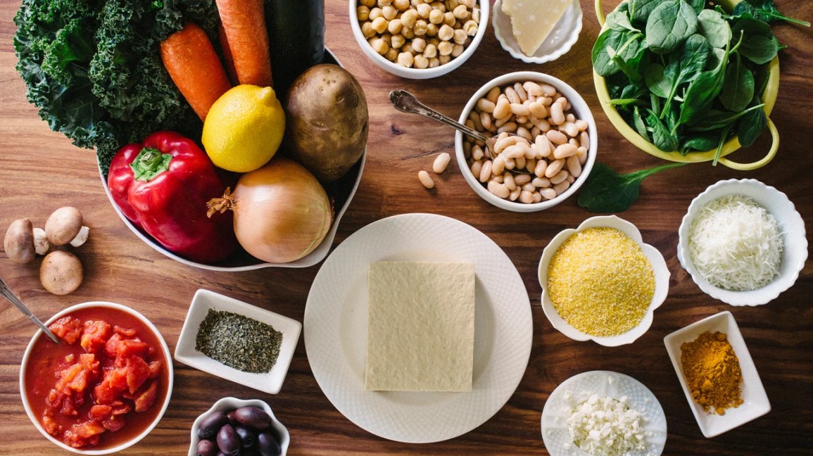 Healthy meal prep header