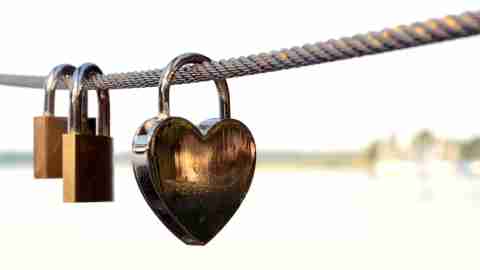 Locks hanging on a wire, representing the mysterious ADHD nervous system