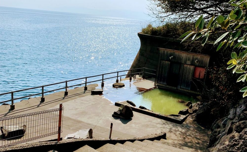 結婚式で余興マジック前乗り④　鹿児島・桜島温泉編