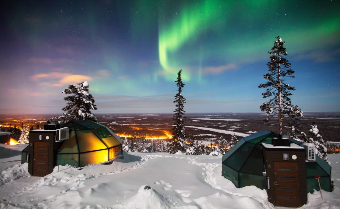 Staren naar een oneindige sterrenhemel of genieten van de mooiste winterse landschappen; in deze 5x bijzondere mooie accommodaties in Finland kan het!