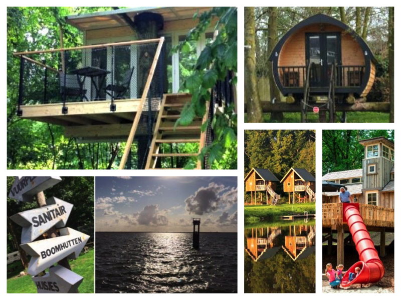 slapen in een boomhut Nederland | Travelvibe