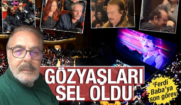 Ferdi Tayfur'a veda! Gözyaşları sel oldu