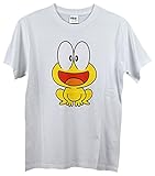 Tシャツ 半袖 メンズ ど根性ガエル ピョン吉 FRN2301M ぴょん吉 M ホワイト