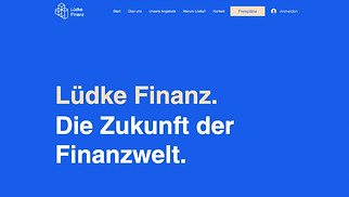 Finanzen Website-Vorlagen - Finanzberatung