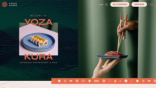 Template Ristorante per siti web - Ristorante giapponese