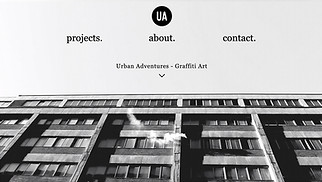 Kunst website templates - Kunstenaar