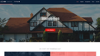  Website-Vorlagen - Immobilienunternehmen