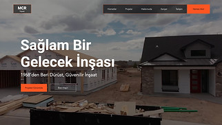 İnşaat site şablonları - İnşaat Şirketi