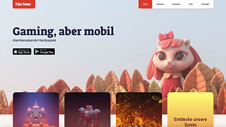 Alle Website-Vorlagen - Gaming-Unternehmen