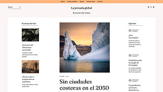 ¡NUEVAS! plantillas web – Blog de noticias