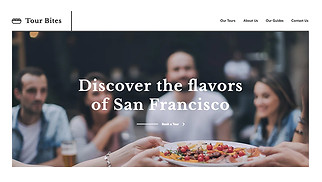 Templates de sites web Services voyage - Société de visites culinaires