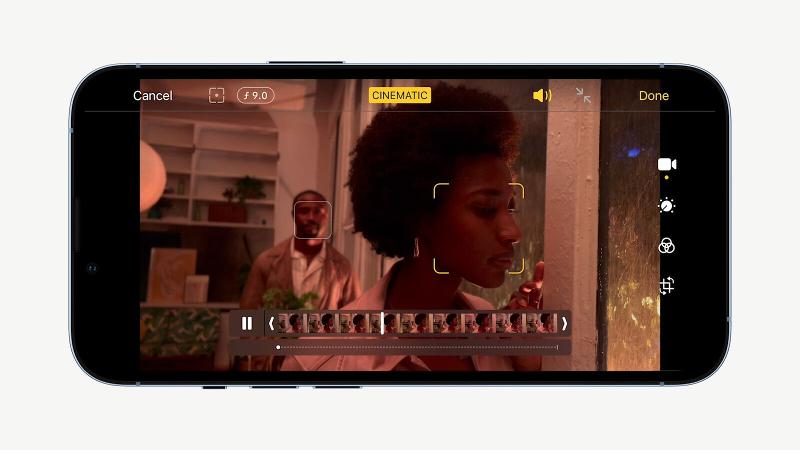 iPhone 13 Cinematic mode