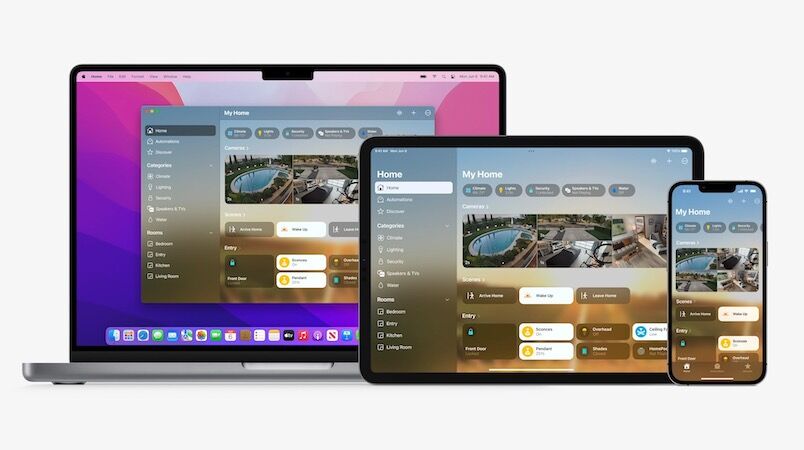 Apple Home app across different devices