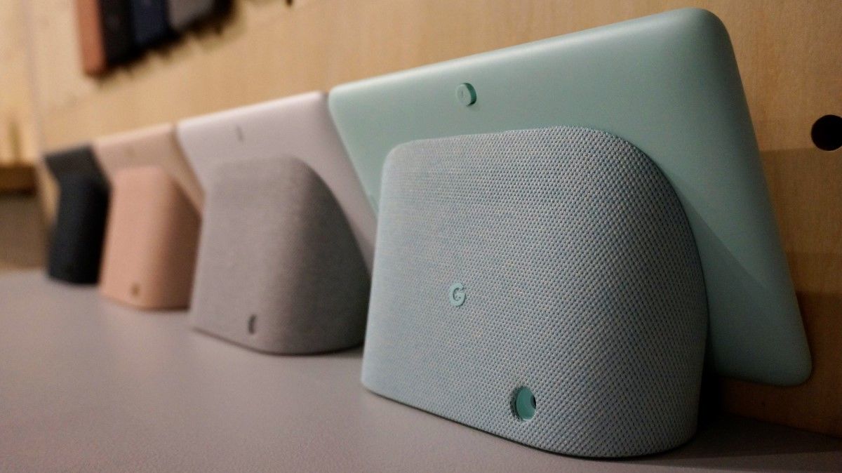 Google Home Hub colours