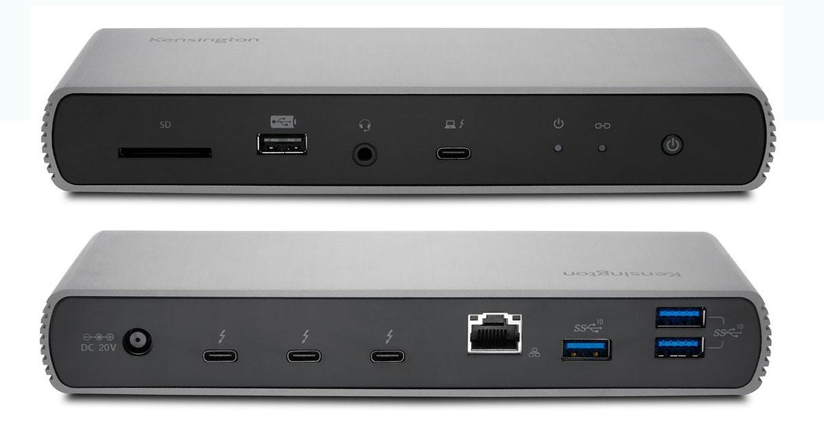 Kensington SD5700T Thunderbolt 4 Docking Station - Best Thunderbolt 4 dock