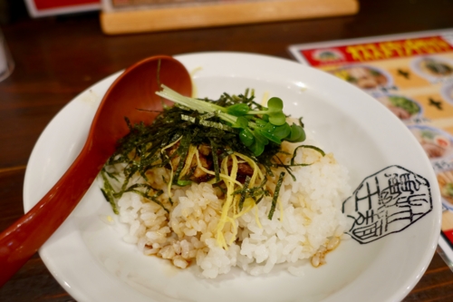 ハーフじゃんじゃん丼