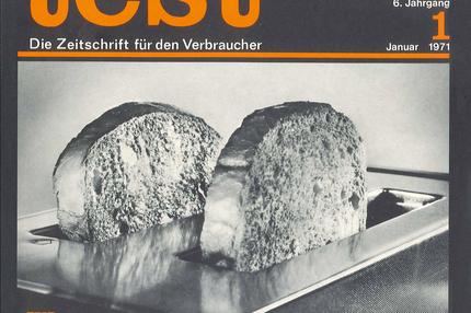 Ein Cover der Zeitschrift "test" von 1971