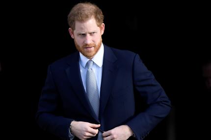 Autobiografie von Prinz Harry: Britain’s Prince Harry attends a rugby event at Buckingham Palace gardens in London, Britain in 2020.