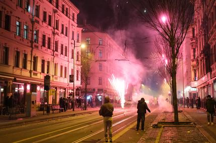 Böller: Pyrotechnik im Osten von Leipzig