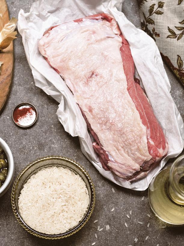 Wochenmarkt: Kalbsfleisch auf Schwäbisch