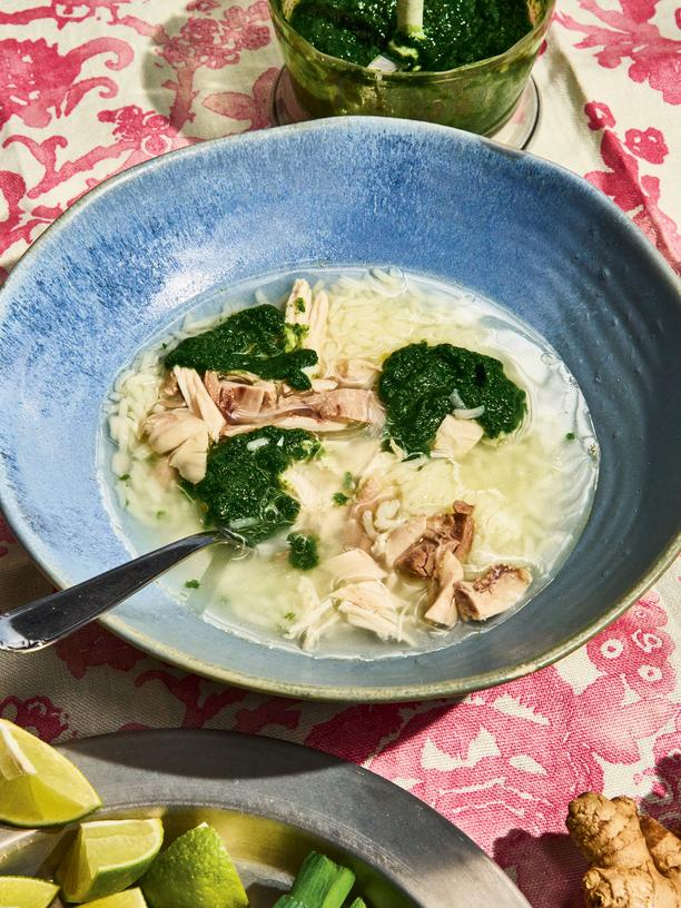 Hühnersuppe: Eine Suppe frisch aus den Hamptons