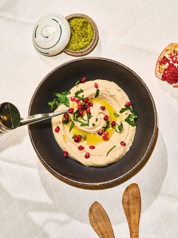 Hummus mit Pitabrot: Der Super-Hummus