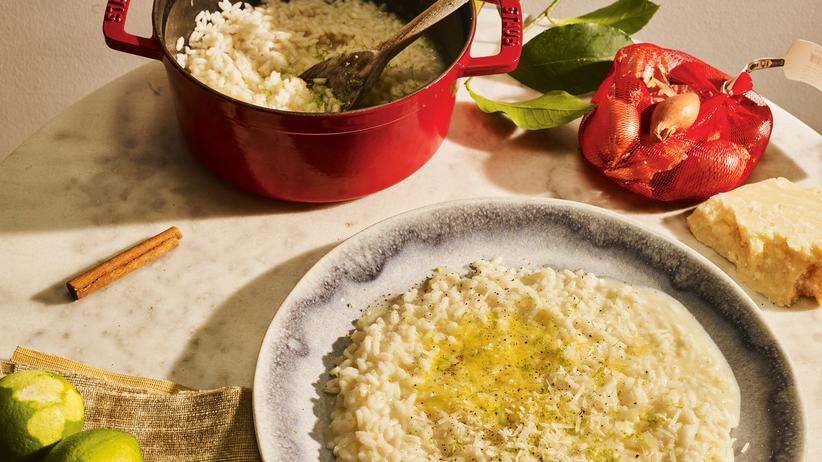 Risotto mit Zimt und Limette: Ein Risotto wie ein Adventstee