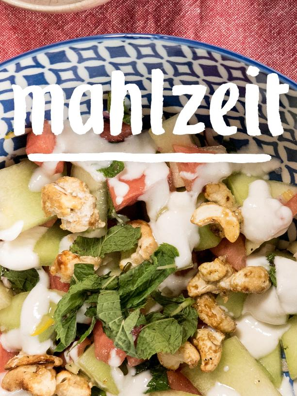 Melonensalat: Ferien zum Selbermachen