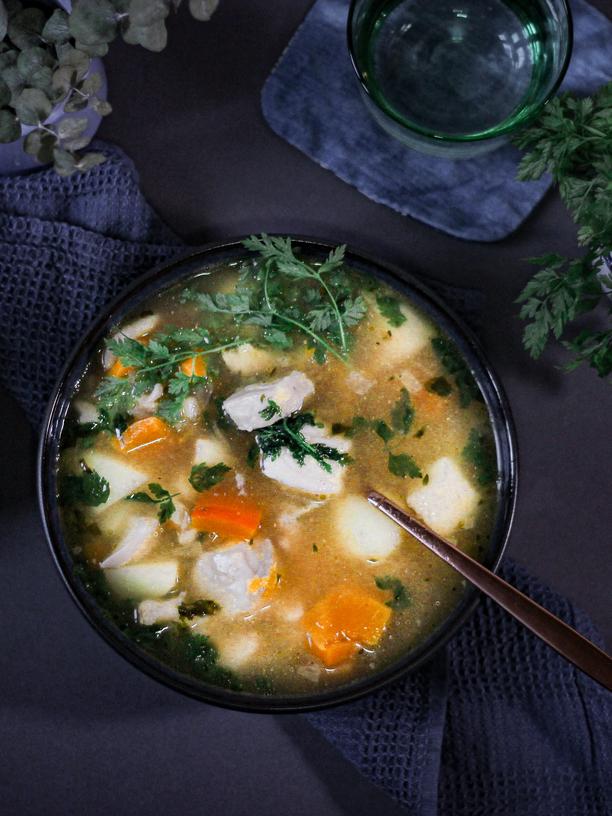 Bretonische Fischsuppe: Nur ein bisschen Butter bei die Fische